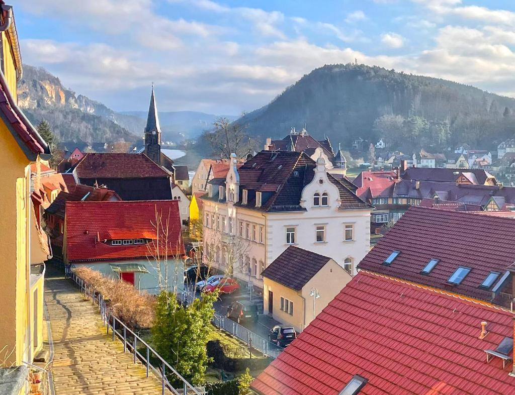 Apartamento Haus Felsenpost Stadt Wehlen Exterior foto