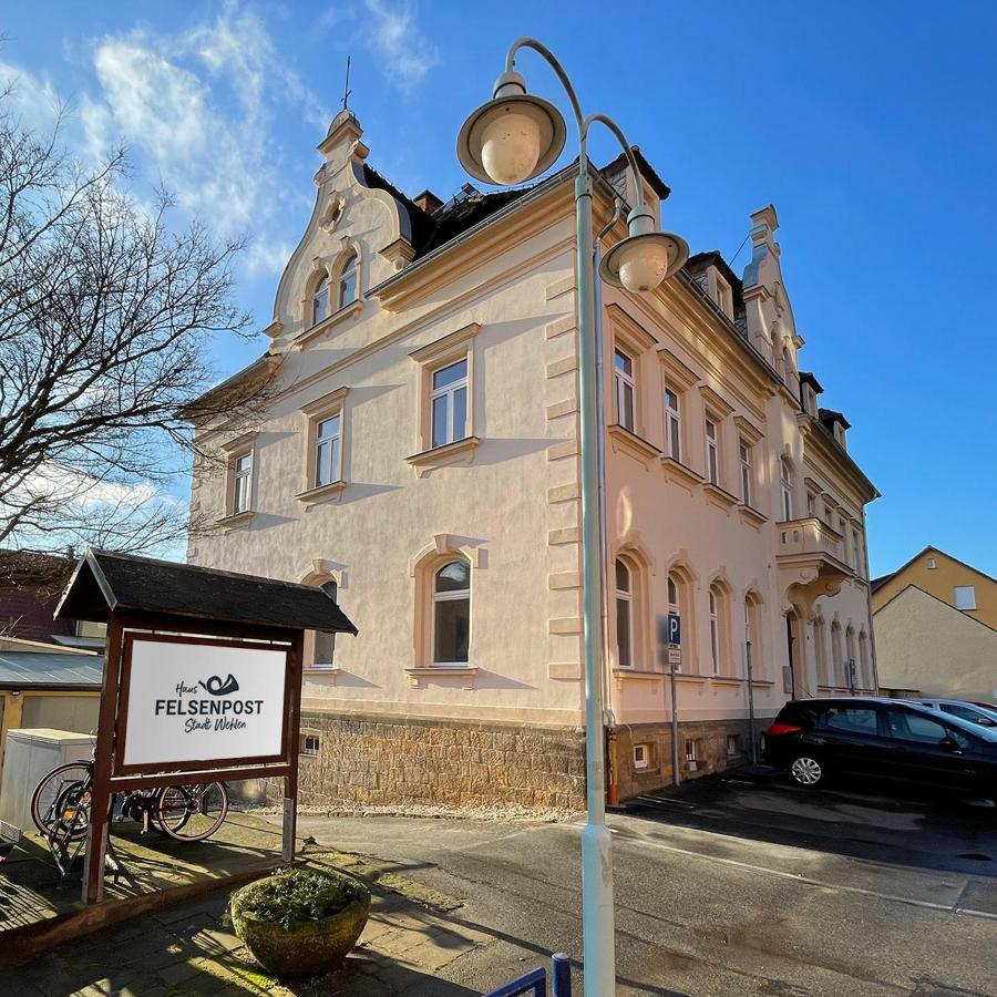 Apartamento Haus Felsenpost Stadt Wehlen Exterior foto