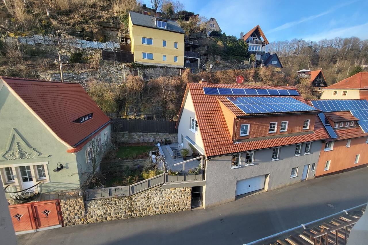 Apartamento Haus Felsenpost Stadt Wehlen Exterior foto